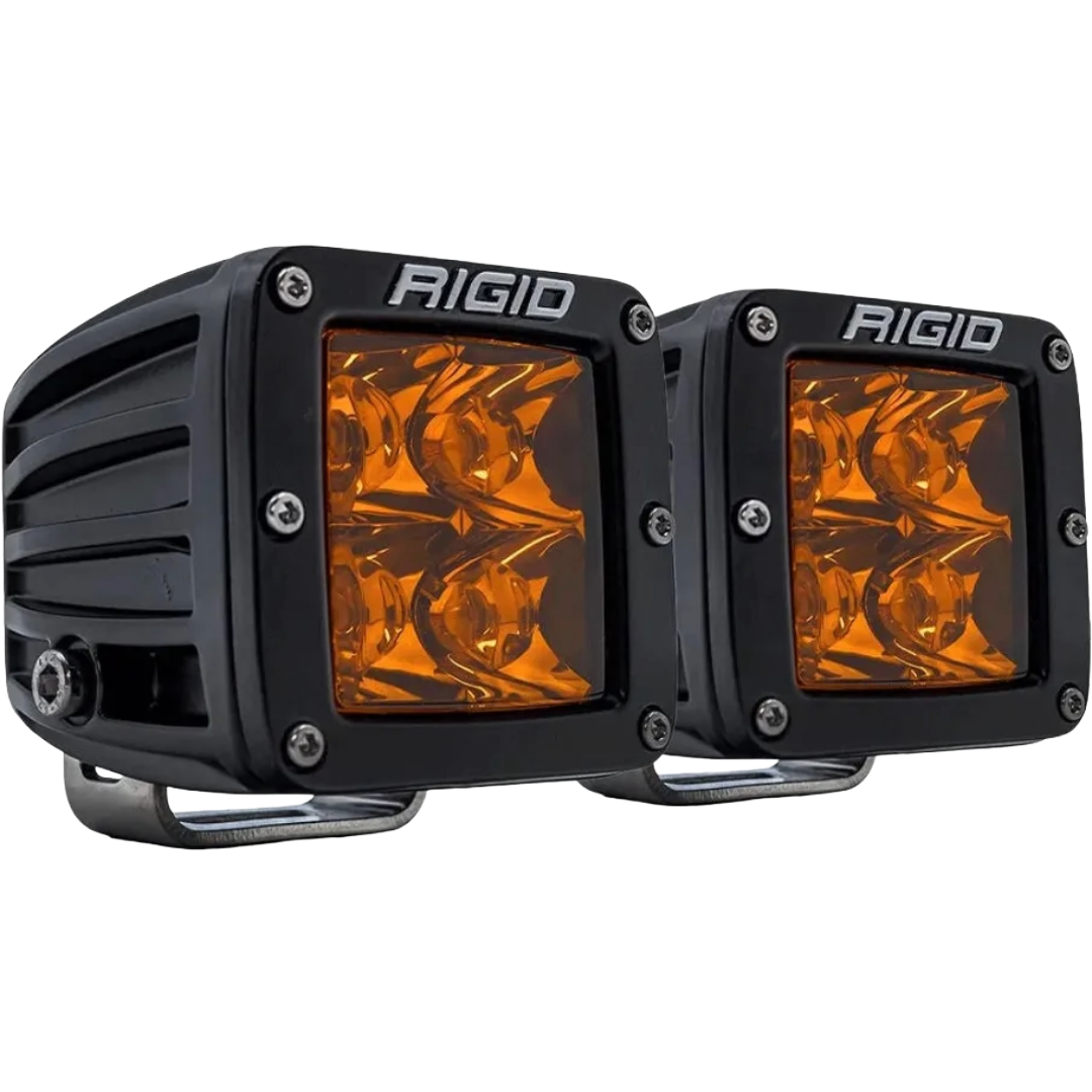 Rigid Industries \D-Series PRO Spot Amber PRO Pods (Pair)
