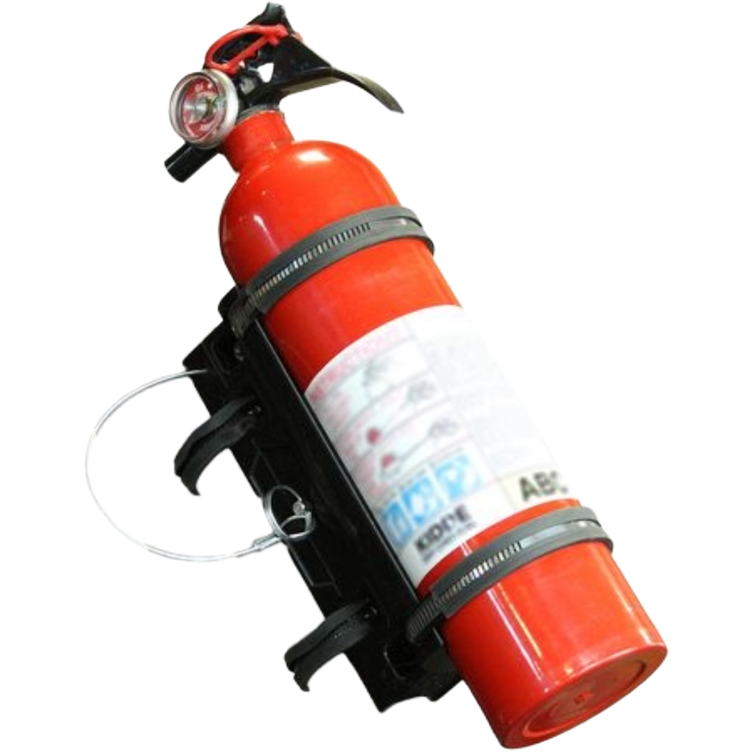 Quick-Release Fire Extinguisher Mount for UTV/ATV – Fits Can-Am Maverick X3