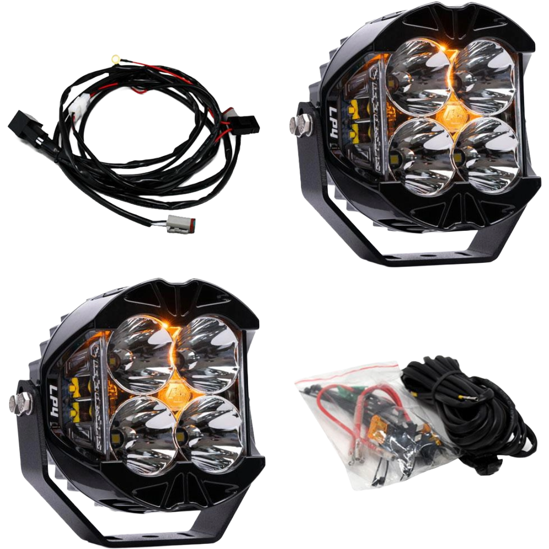 Baja Designs LP4 Pro LED Auxiliary Light Pod (Pair)